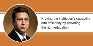 Proving the institution’s capability and efficiency by providing the right education